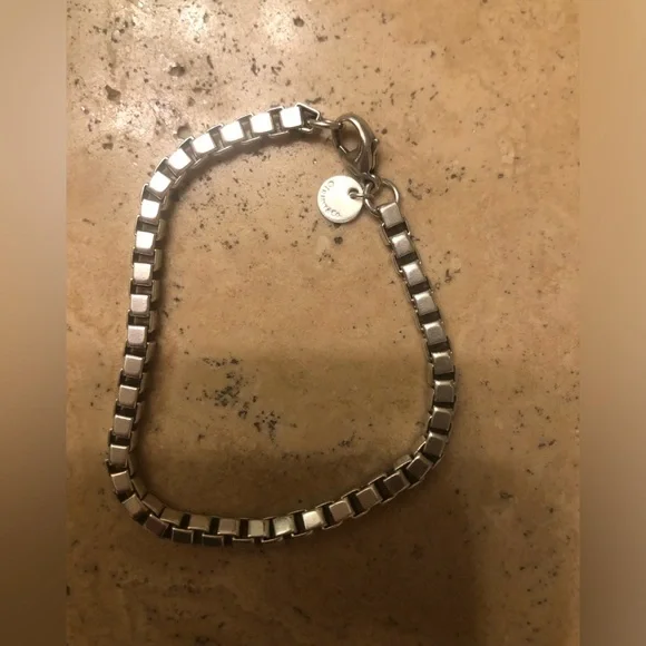 Tiffany & Co. Venetian box link bracelet. - Picture 8 of 9